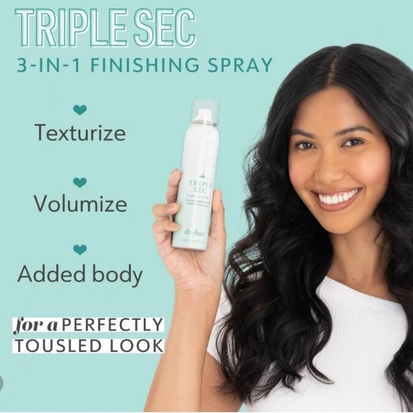 Drybar Triple Sec 3-in-1 Finishing Spray Blanc Scent 4.2oz BRAND NEW/SEALED - Picture 2 of 7